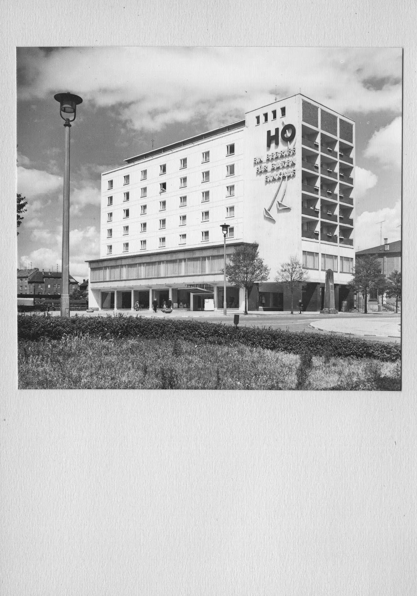 Hochhaus am Gagarinplatz, Merseburg, Deutschland